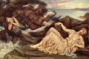 Evelyn De Morgan Port After Stormy Sea oil painting artist